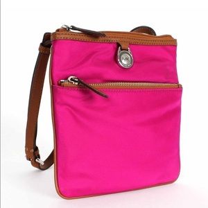Michael Michael Kors Kempton Magenta Nylon Small Crossbody
Purse